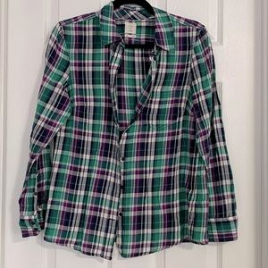 Gap lightweight button down shirt